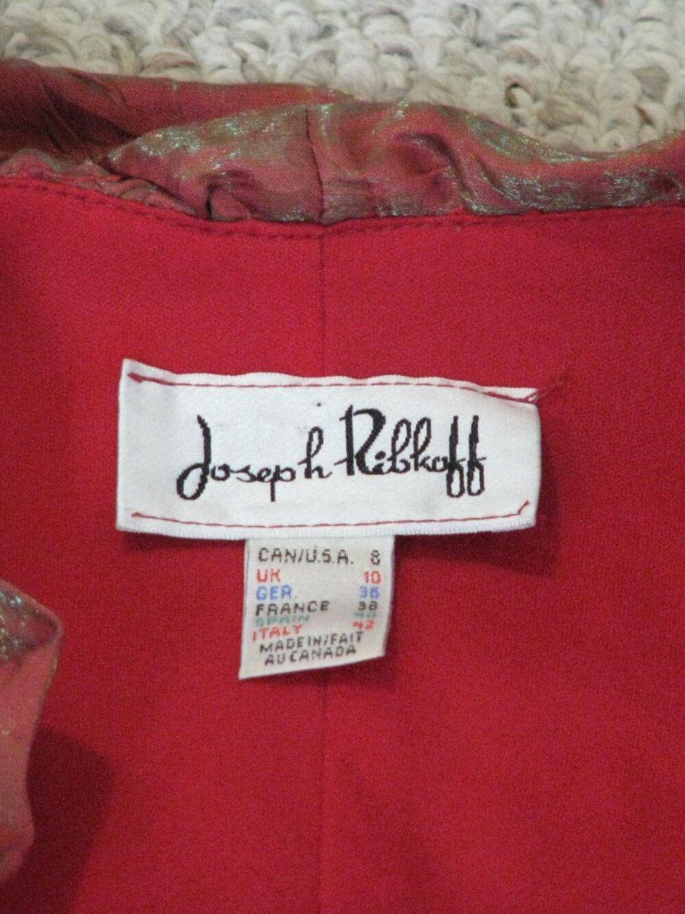 Joseph Ribkoff Dress with Jacket - Picture 12 of 12